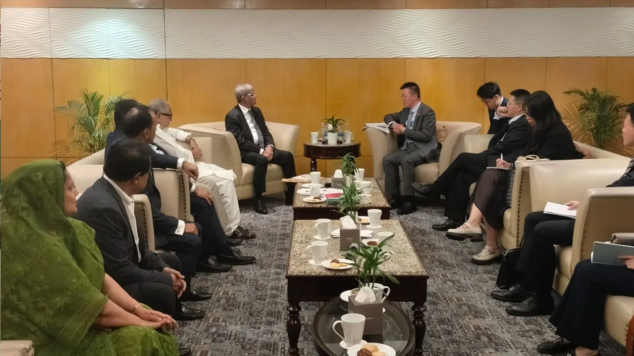 BNP meets Chinese Communist Party delegation in Dhaka